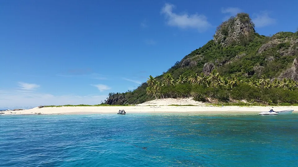 Monuriki, a small island in the Mamanuca group
