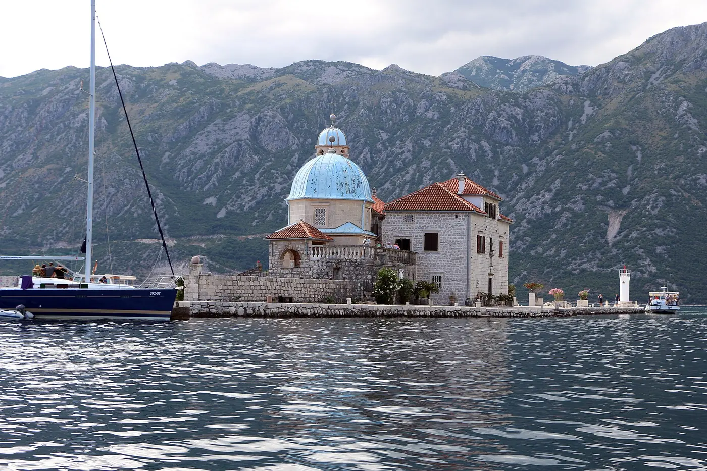 Our Lady of the Rocks, the island church off Perast