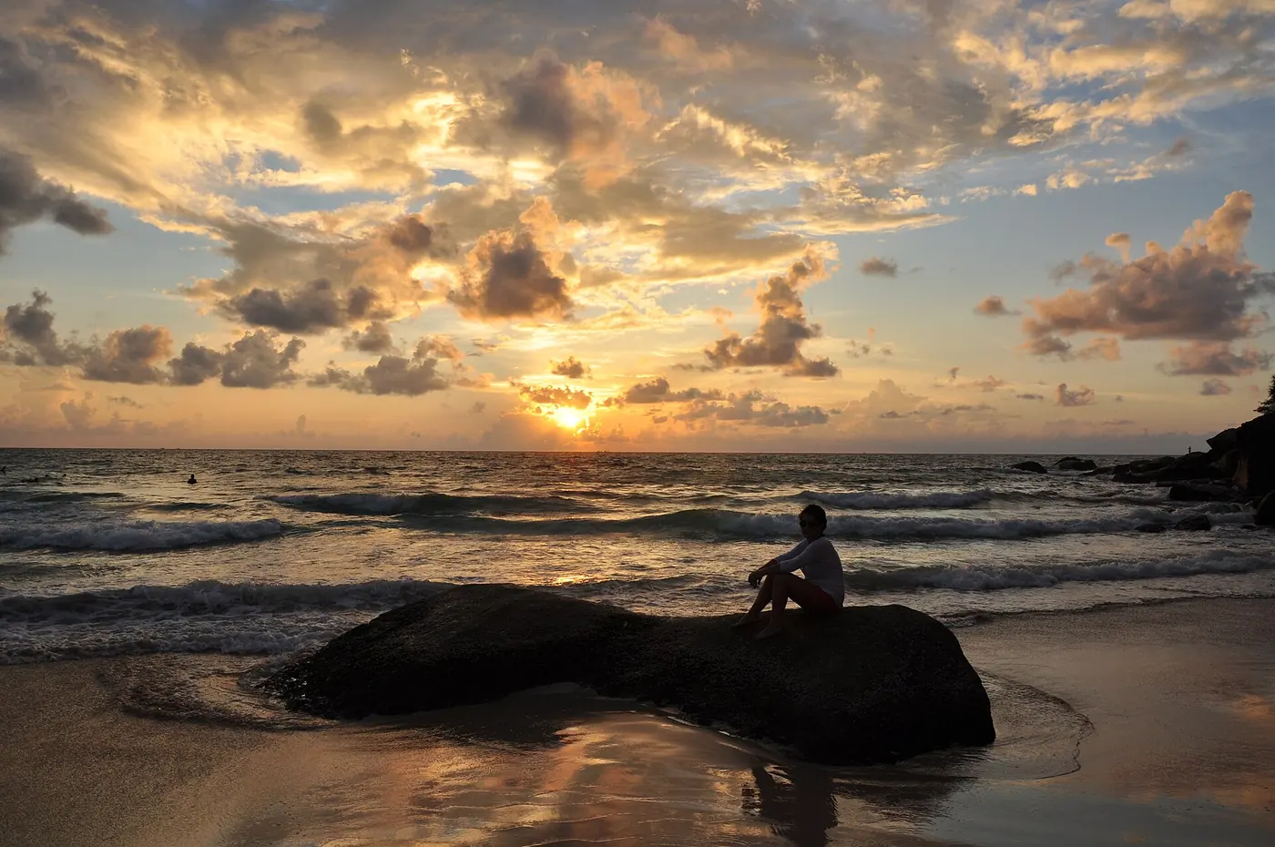 Kata Noi at sunset